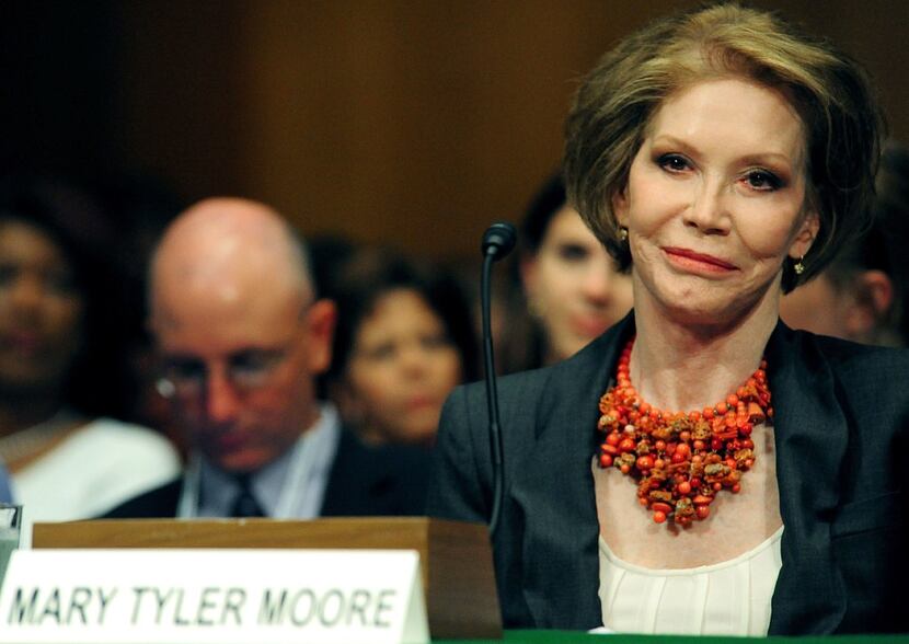 A 2009 file photo of actress Mary Tyler Moore