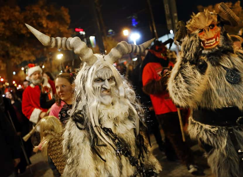 A file photo from the 3rd Annual Dallas Krampus Walk Saturday, December 5, 2015 (Tom Fox/The...