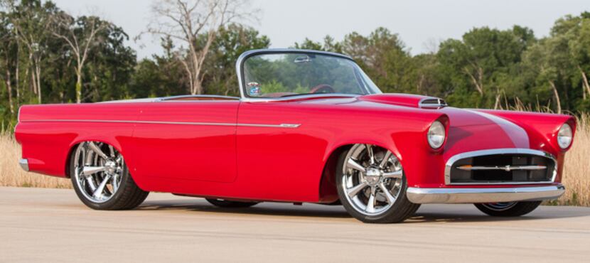 This custom 1955 Thunderbird is the first car from Texas to win the Ridler Award from the...