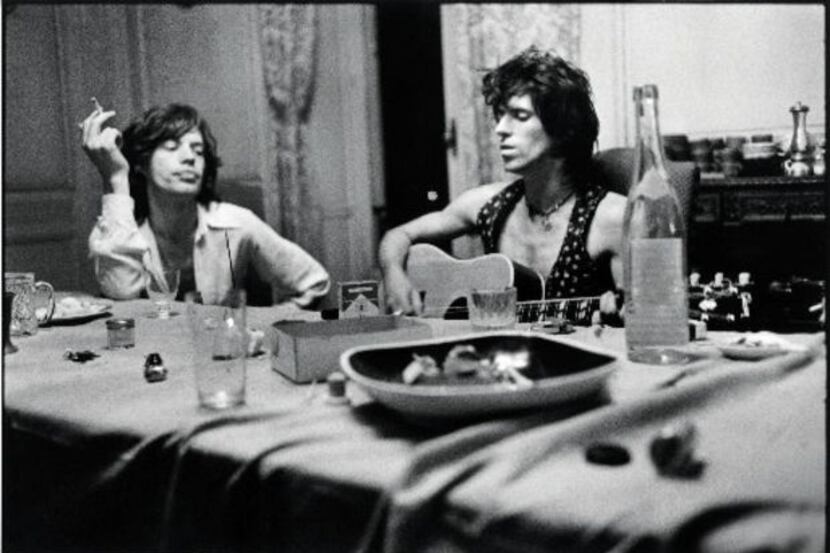 Mick Jagger and Keith Richards in the Robert Frank documentary finally screening in Dallas...