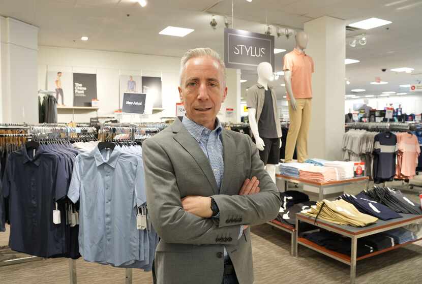 JC Penney CEO Marc Rosen at the store in Stonebriar Mall location in Frisco, Texas on Monday...