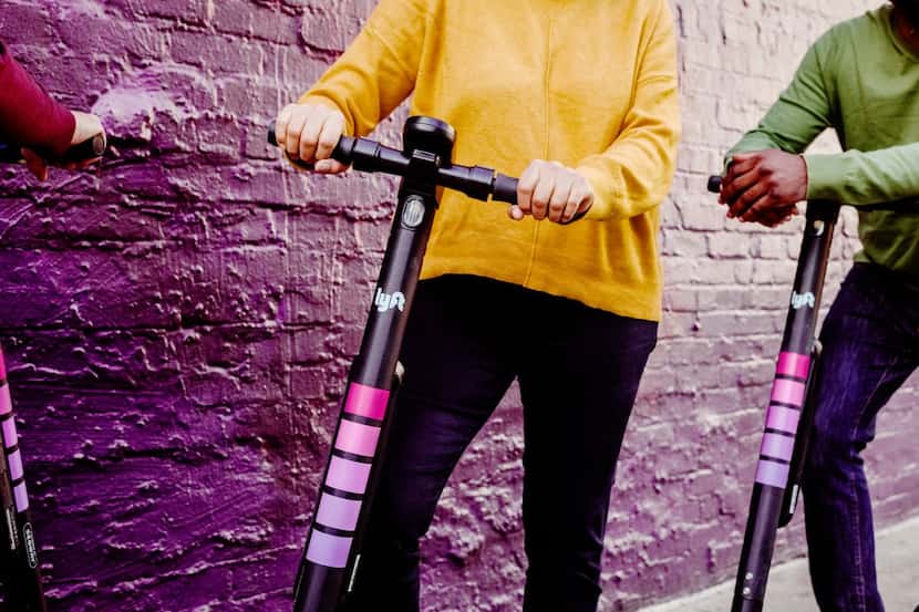 Lyft is rolling out its scooters in Dallas. The ride-hailing company is starting with 350...