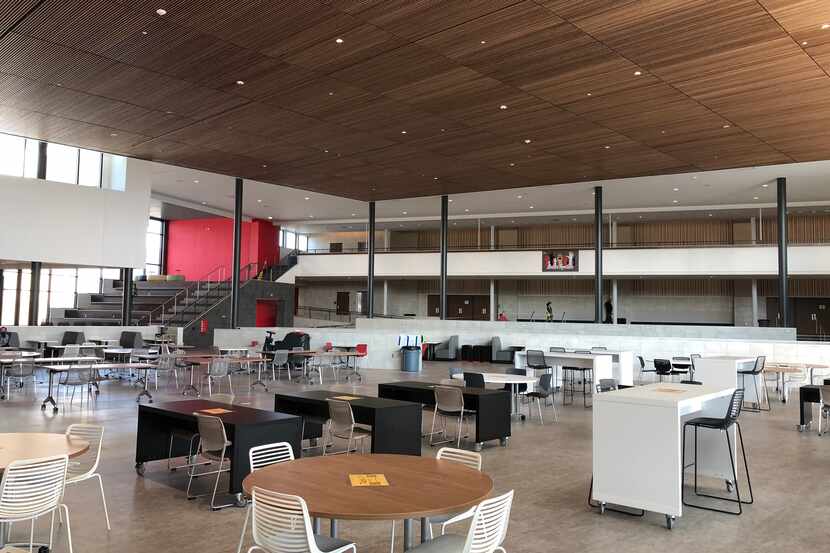 A 144,000-square-foot addition at Lake Highlands High School in Dallas, part of the...