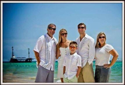 Sean Copeland, 51, and his 11-year-old son, Brodie. died in an attack during a Bastille Day...