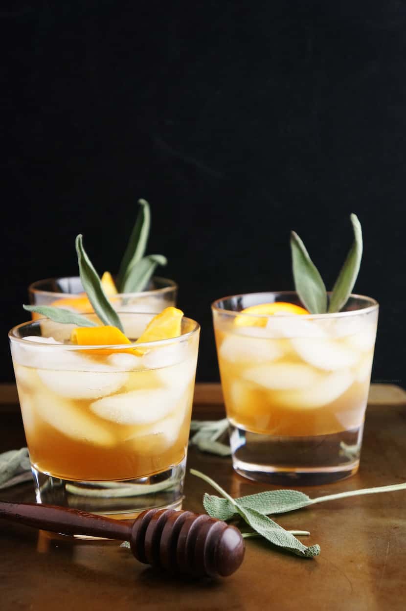 Honey Winter Bourbon Cocktail