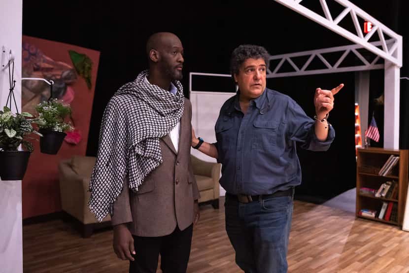 Gustavo Ott directs Jason Hallman as the title character during a dress rehearsal of Ott's...