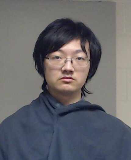 Shanlin Jin, de 22 años, tras ser detenido por la oficina del Sheriff del condado Collin.
