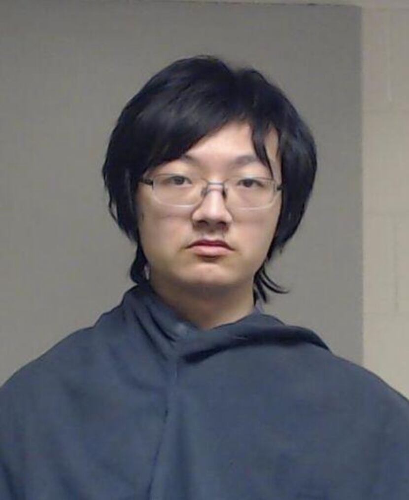 Shanlin Jin, 23, was arrested by the Collin County Sheriff's Office on three counts of...