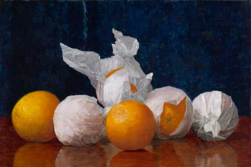 
William J. McCloskey (18591941) "Wrapped Oranges," 1889 Oil on canvas
