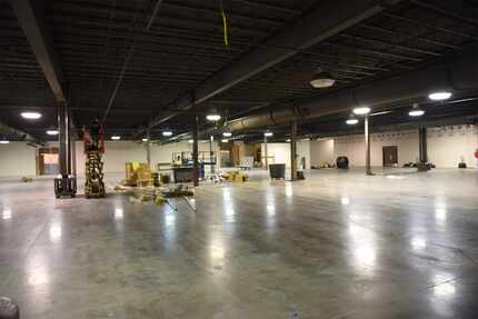 New space behind the Weir's Furniture Outlet store in Farmers Branch. The store is expanding...