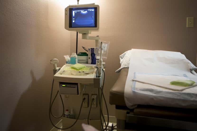 A procedure room at Whole Woman's Health in San Antonio on Feb. 24, 2016. 