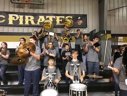 The Crawford High School Pirate Band has grown over the course of the school year.