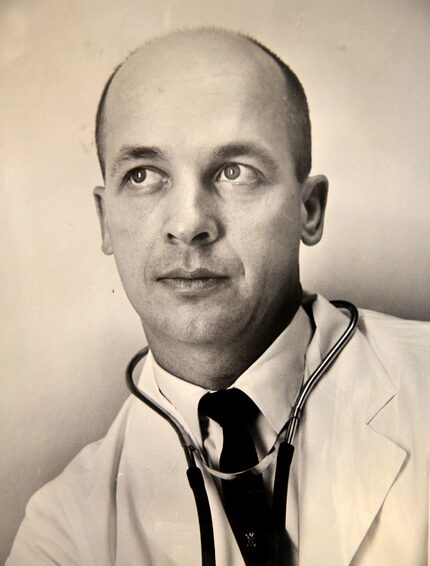 Dr. Percy Luecke in 1962.