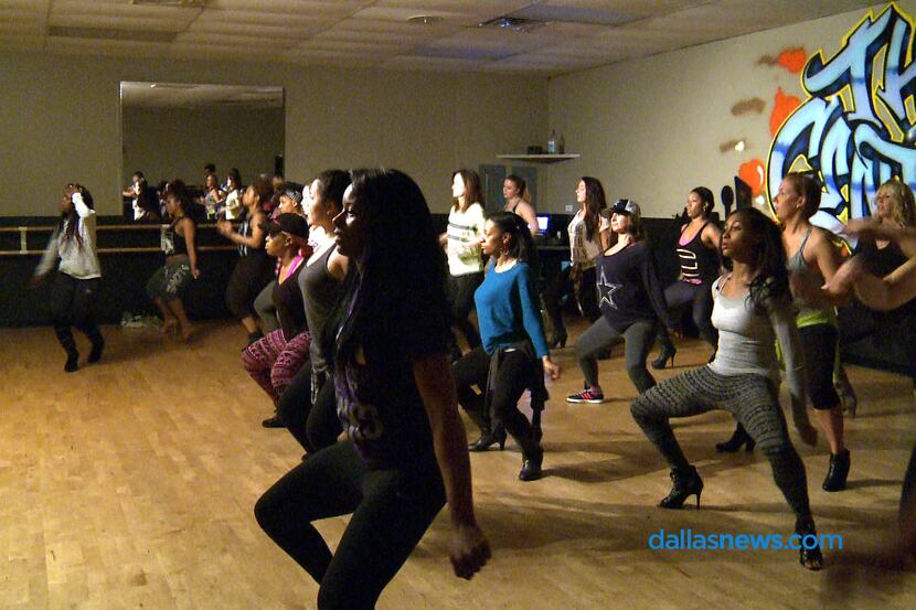 Hip Hop Heels classes are Thursday nights at Richardson's Centre for Dance.