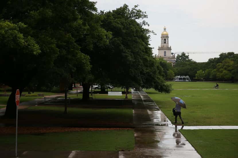 A view of Baylor University campus in Waco on May 26, 2016, when the Board of Regents...
