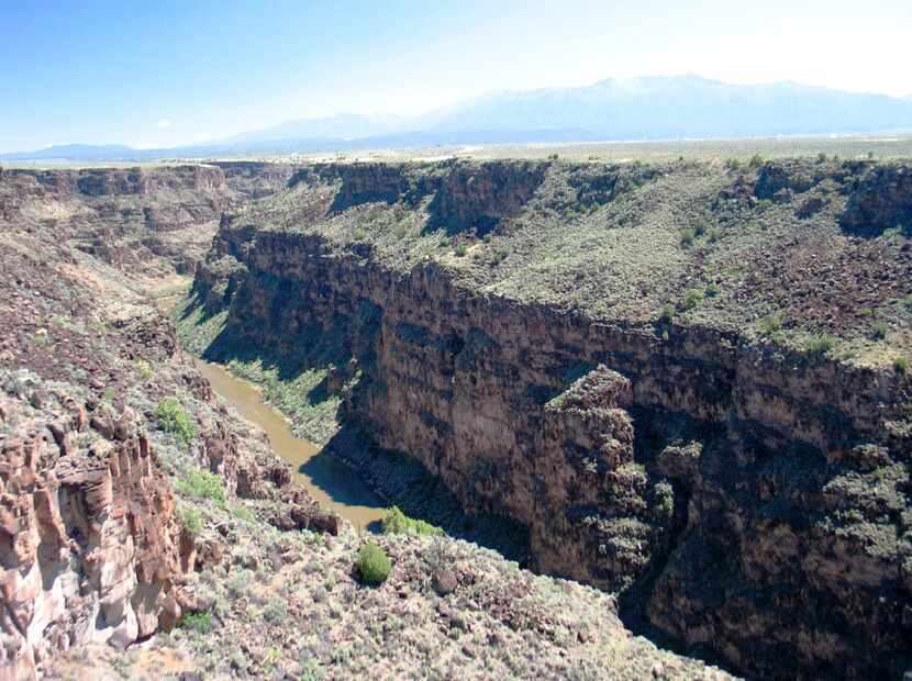Rio Grande Gorge in New Mexico provides a great setting for hiking, biking, horseback...