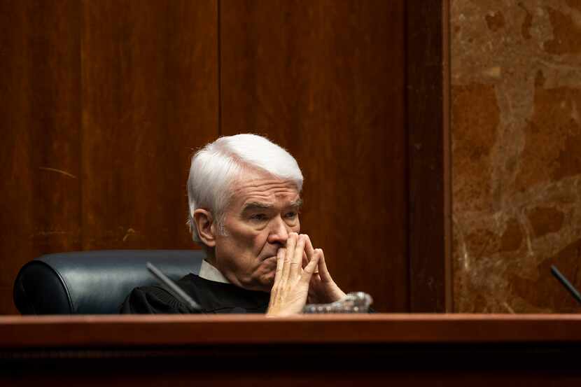 Texas Supreme Court Chief Justice Nathan Hecht and his all-Republican court, face a dilemma....