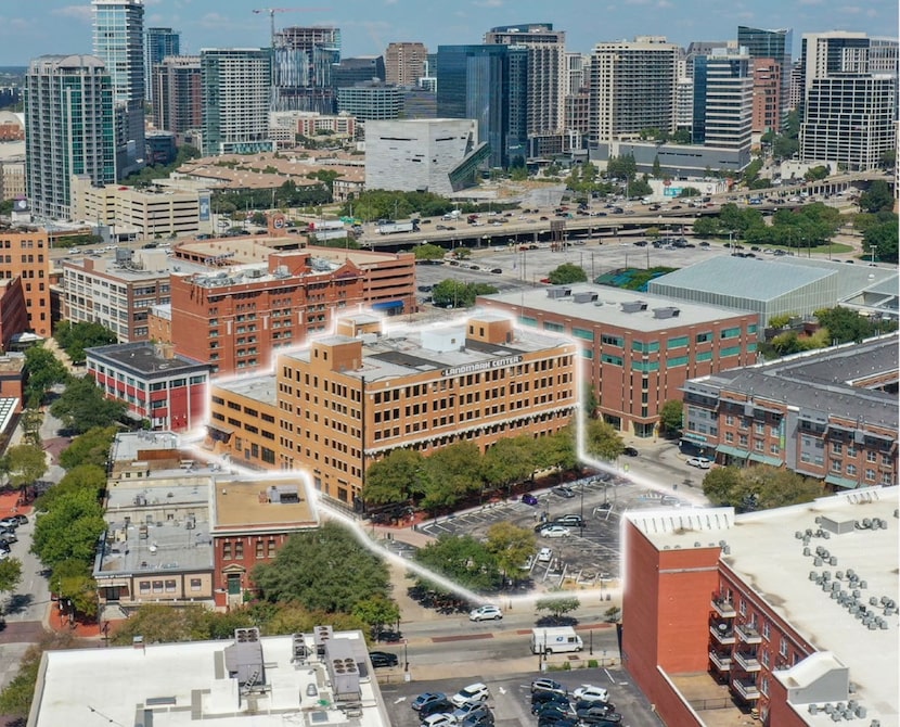 Jones Lang LaSalle is marketing the six-story building on Ross Avenue.