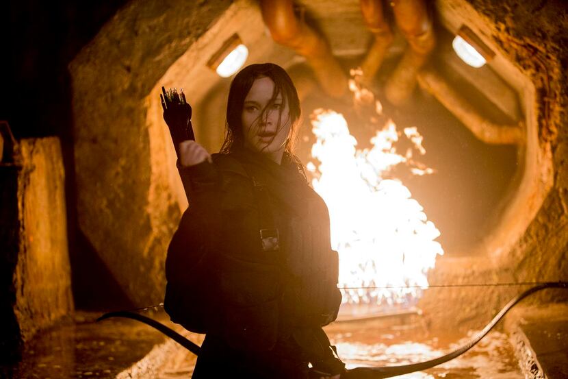 
Jennifer Lawrence stars as Katniss Everdeen in “The Hunger Games: Mockingjay Part 2.”
