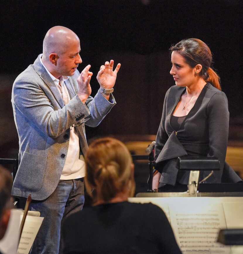 Hart faculty member Maestro Carlo Montanaro worked with Lina Gonzalez-Granados during the...
