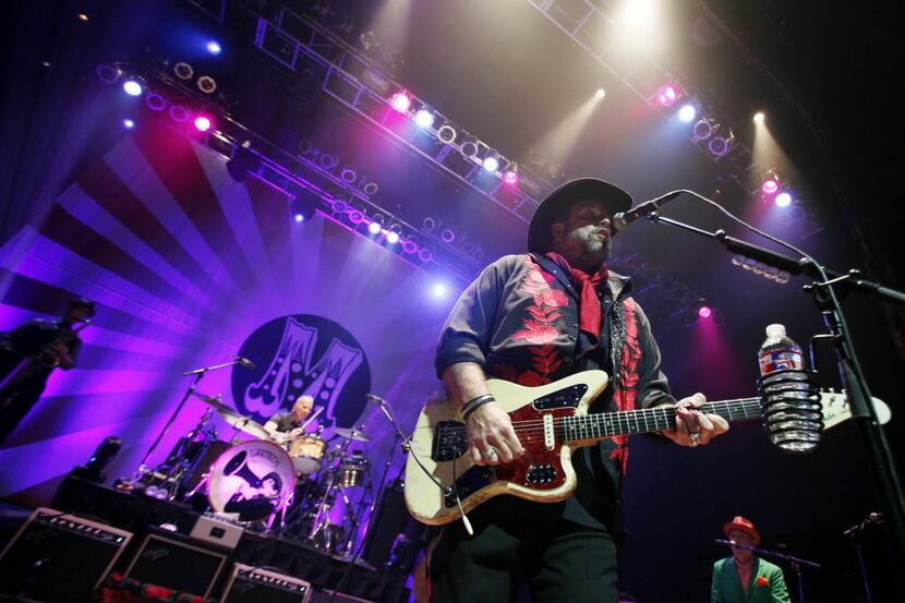 Guitarist Raul Malo performs with the rock band The Mavericks at the House of Blues, on...