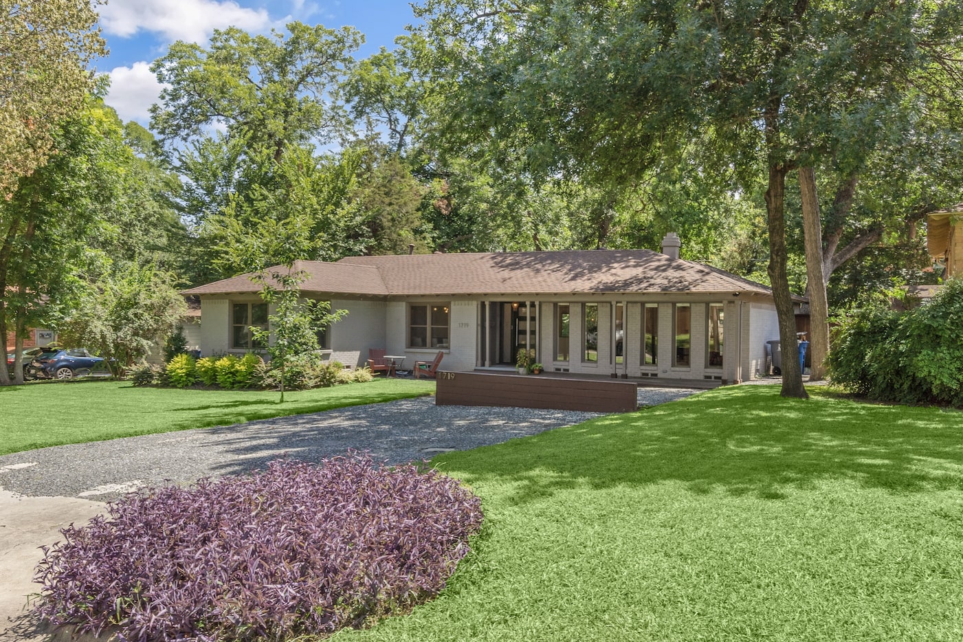 Originally built in the 1950s, the Whittier Avenue home maintains its original charm — but...