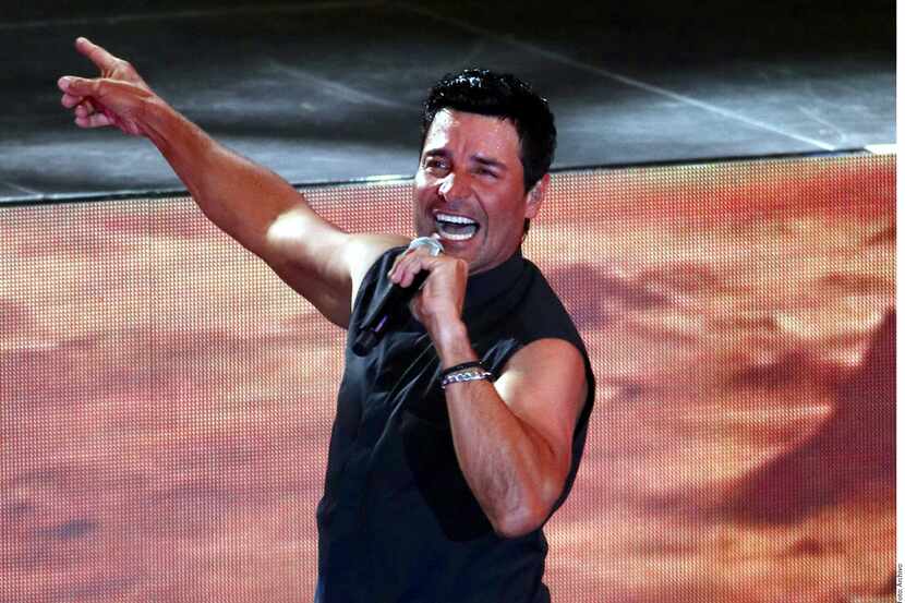 Chayanne tuvo que posponer shows en México por salud. Foto Agencia Reforma
