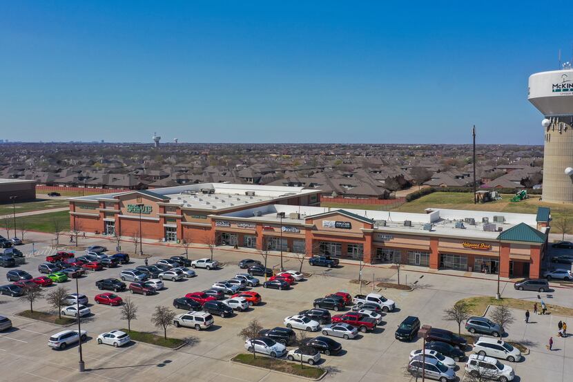 McKinney Marketplace is located at 9241 Virginia Parkway at Custer Road.