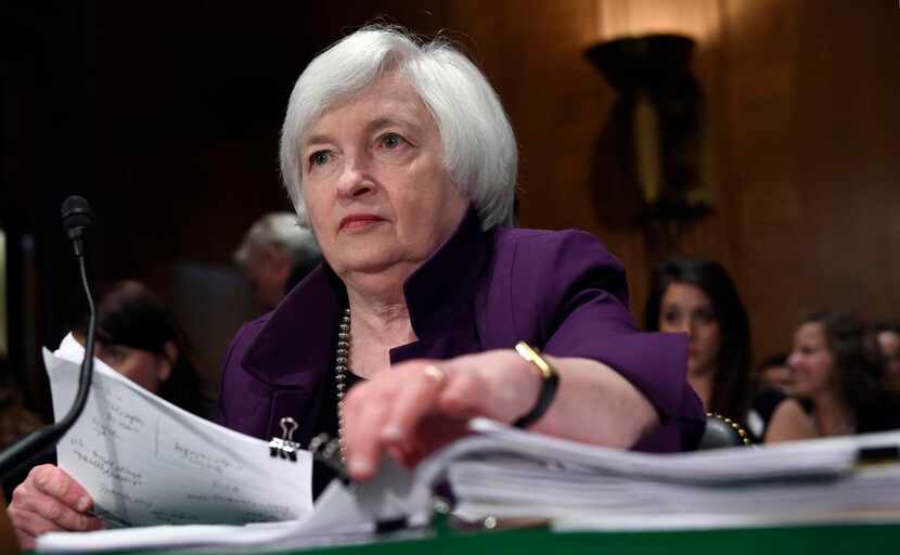 
Federal Reserve Chair Janet Yellen may lead policymakers in slowly raising the benchmark...