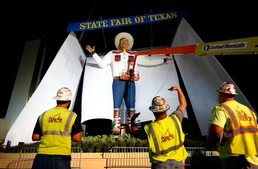 The new Big Tex, which was unveiled in 2013.