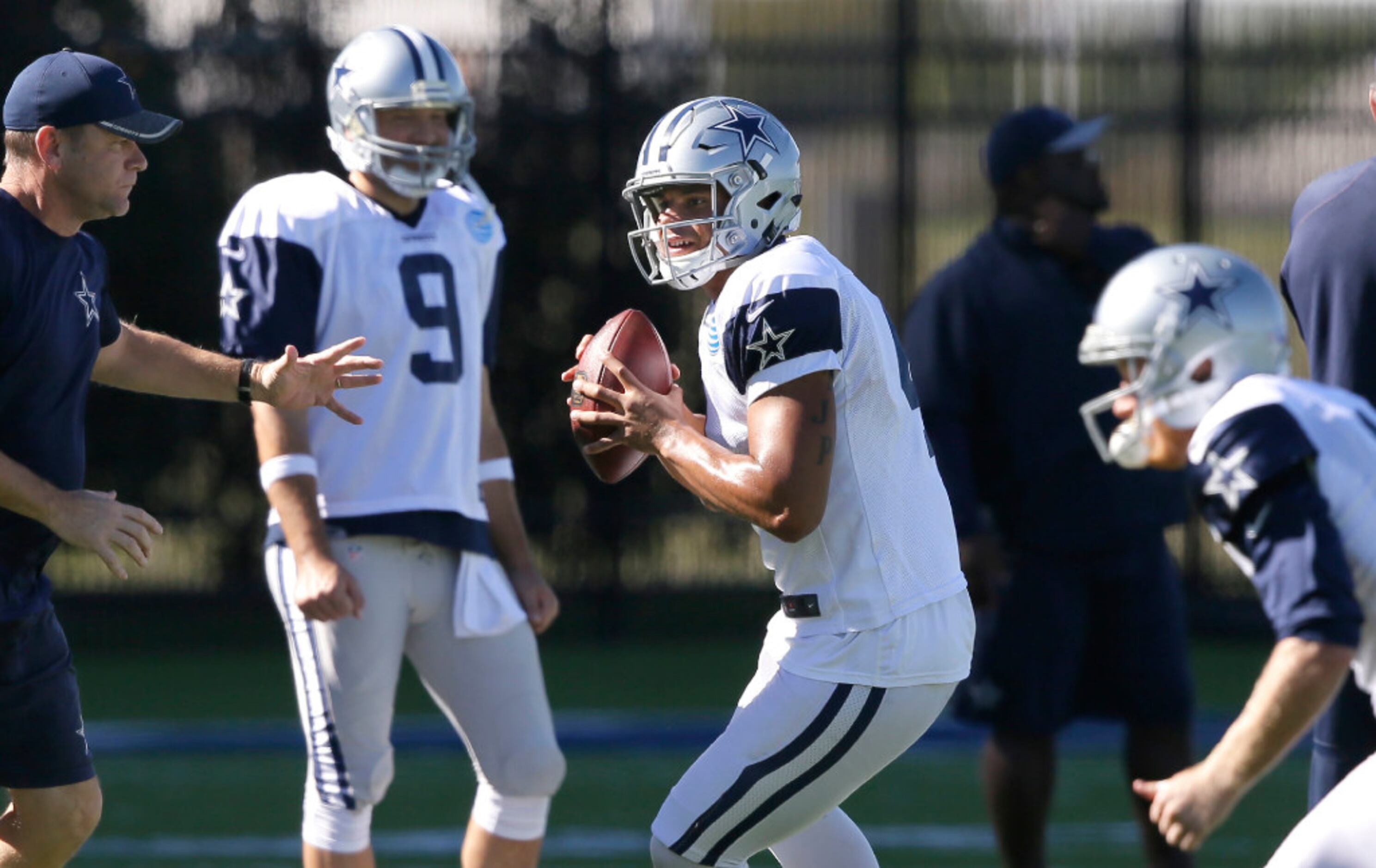 Tony Romo says there's more work ahead before Cowboys training