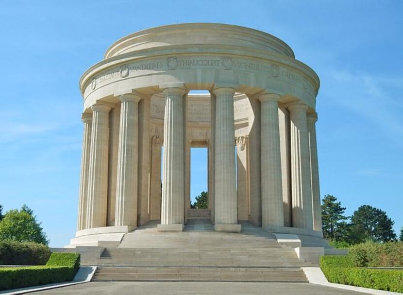 
The American monument at St. Mihiel, France, is one of several that populate the...