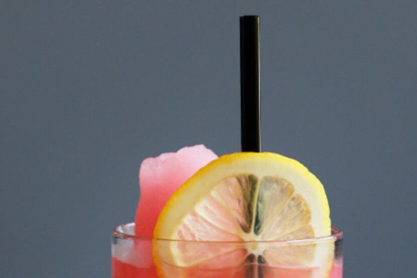 Frozen pink lemonade at Earls Kitchen + Bar in Legacy West, in Plano