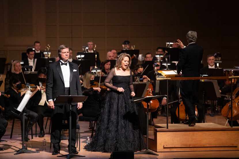 Dallas Symphony Orchestra, led by music director Fabio Luisi, performs Kevin Puts’ 'The...