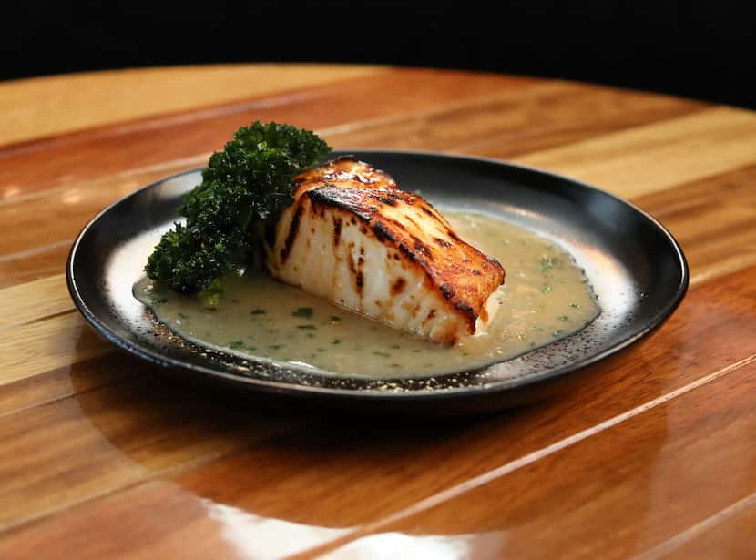 The Miso Seabass at Anchor Sushi Bar in Dallas, TX, on Aug 10, 2023.  (Jason Janik/Special...