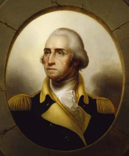  Rembrandt Peale's portrait of George Washington is on view at the Dallas Museum of Art.