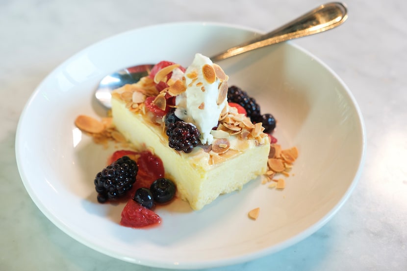 Meyer lemon semifreddo