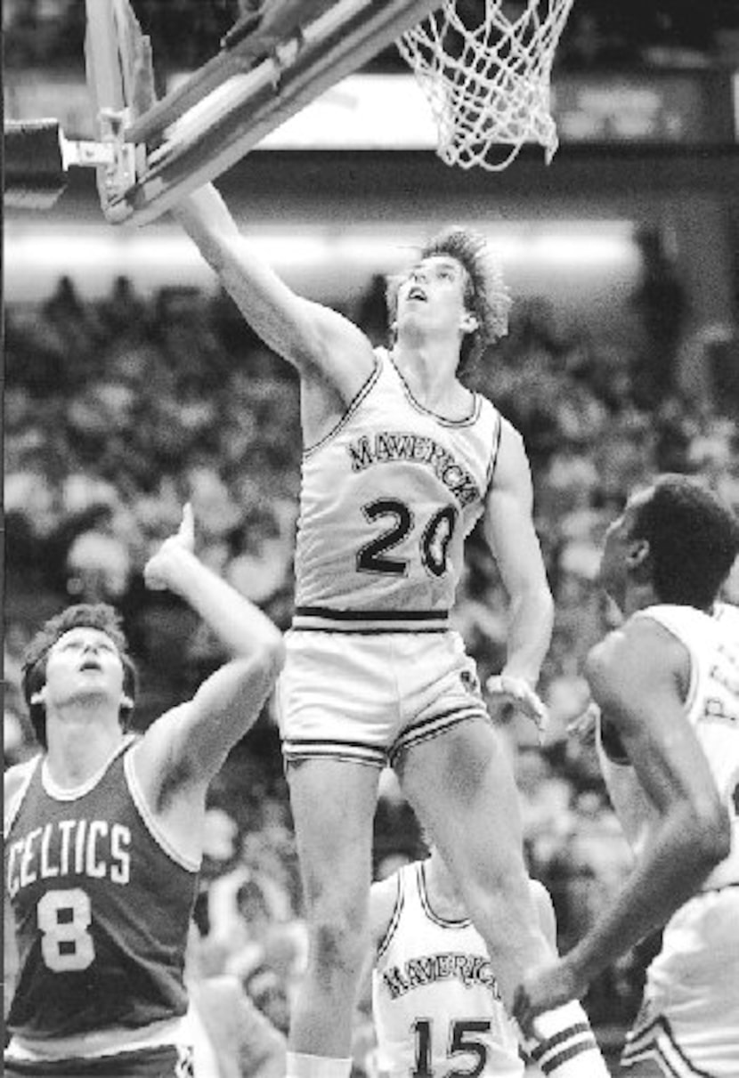 Bill Garnett / Dallas Mavericks / 1984 file photo (staff)