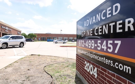 Dr. Stephen Courtney’s Advanced Spine Center office in Plano.