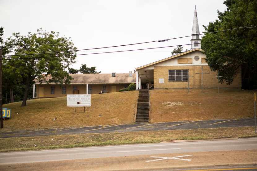 First Fellowship Baptist Church works to rebuild after a pipe burst in January 2018 in...