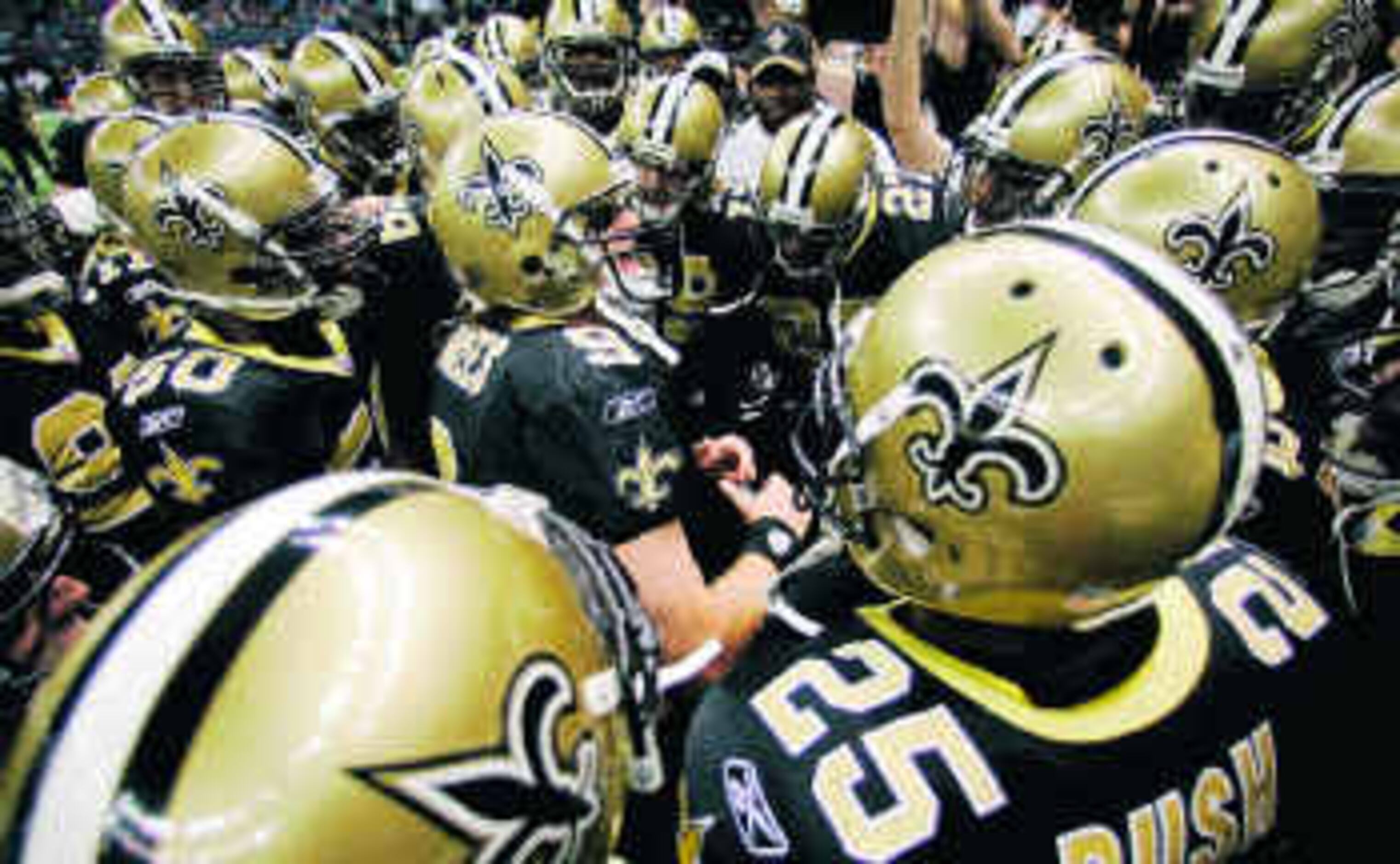 Saints Pregame Huddle vs. 49ers