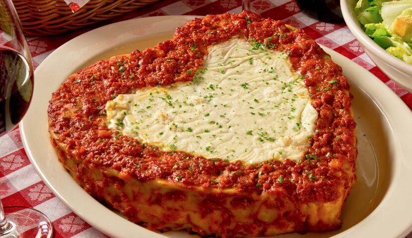 Stick your fork under the lasagna and pulse it up and down, as if the heart were beating. Or...