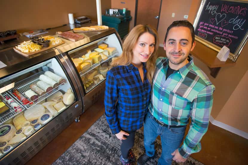 Couple Jennifer Gentry and Harold Gonzalez own The Salty Cow in Lewisville.