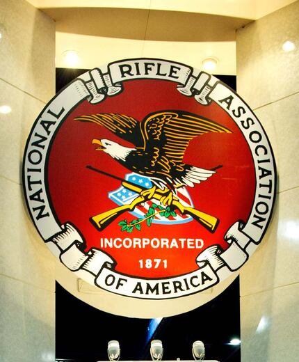 The seal for the National Rifle Association.