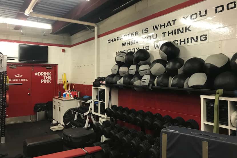 Trainer Matt Nichol's gym in Toronto is small and located in the back of a high school rink,...