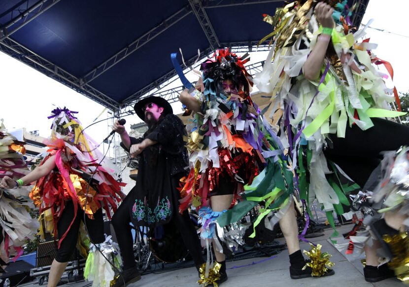 Ishi performs during Homegrown Music & Arts Festival in Dallas.