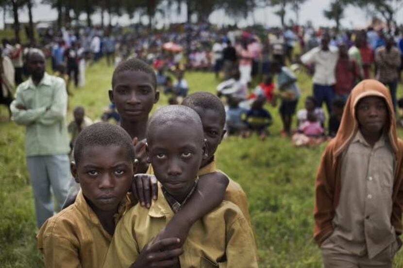 
Rwandan children attended a ceremony last month in Kirehe, Rwanda, marking 20 years since...