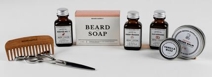 Beard Supply company products designed by co-founders Cody Murphey and Josh Read photo taken...