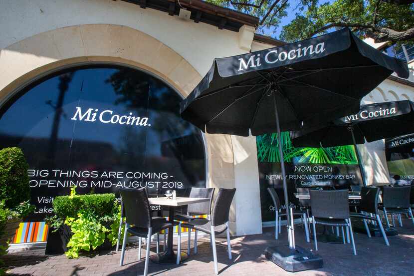Mi Cocina in Highland Park Village reopens Aug. 22, 2019. It underwent a chic makeover and...