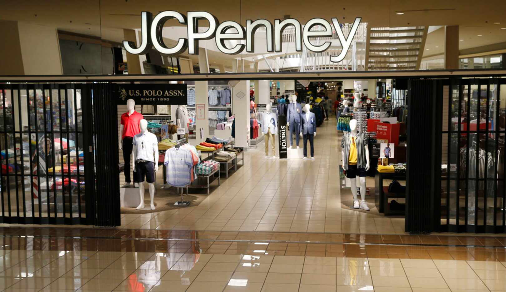 The J.C. Penney storefront at Collin Creek Mall